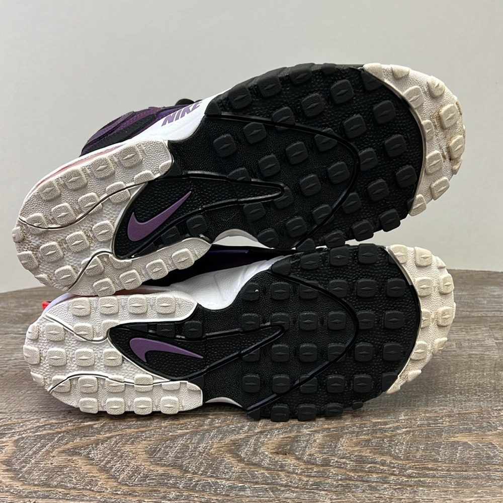 💜 Nike Air Trainer Huarache – Court Purple/Hyper Crimson – Men’s 8 – 525225-500 - Picture 8 of 9